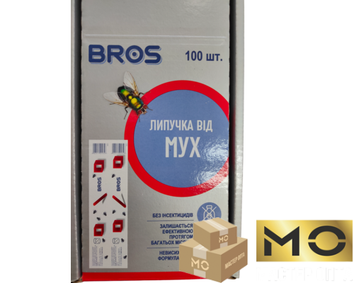 Липкая лента для мух BROS