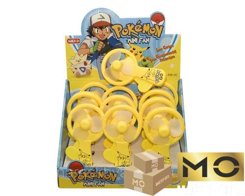Вентилятор детский ручной Pokemon Go