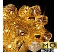 Гирлянда Колесо фортуны Золото LED 20 (108)