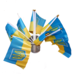 Флажок Украина на липучке 20*15 см