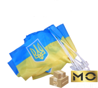 Флаг Украины автомобильный 45*30 см 