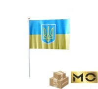 Флажок Украины на присоске 30*20 см
